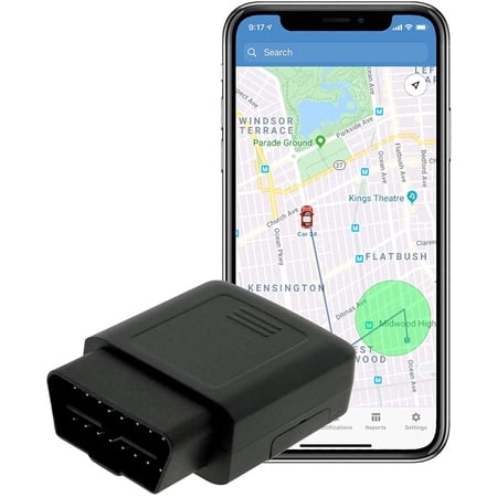 Lightning GPS 4G OBD-II Plug-In Real-Time GPS Vehicle Tracker for Fleet, Vehicles, Children