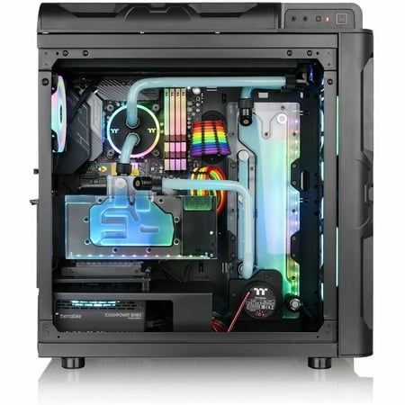 Thermaltake - Level 20 RS ARGB Mid Tower Case - Black