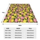 thumbnail image 3 of Fotbe Tulips Flowers Manta de Franela Acolchonada con Estampado, Súper Suave y Esponjosa, Extra Grande para Sofá, Cama, Uso Todo el Año-60"x50", 3 of 7