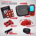 thumbnail image 4 of NEOCARBON TENS Unit Muscle Stimulator Pro for Back Pain Relief, Shoulder Recovery and Physical Therapy, Electronic Massager Machine with PMS Pulse for Effective Shock Therapy, Red, 4 of 8