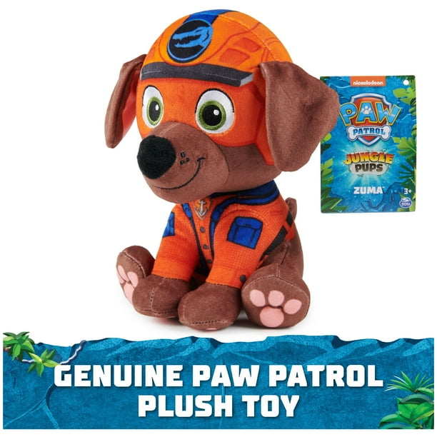 PAW Patrol Jungle Pups Zuma Plush Toy for Indoor Fun - Walmart