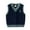 #439-Navy, variant on Cowsor Boy's Sweater Vest,Y2K Sleeveless Pattern Preppy Style Knitted Crop Tank Top for Boy