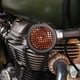 thumbnail image 3 of Motorcycle Front Rear Turn Signal Indicator Grill Bezel Cover Black For Royal Enfield Classic 500, 3 of 5
