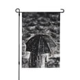 thumbnail image 1 of XMXY Painting Rain With Umbrella Garden Flags Double Sided,Farmhouse Holiday Yard Outdoor Sign Decor Flag, 12.5"x18" inch, 1 of 8