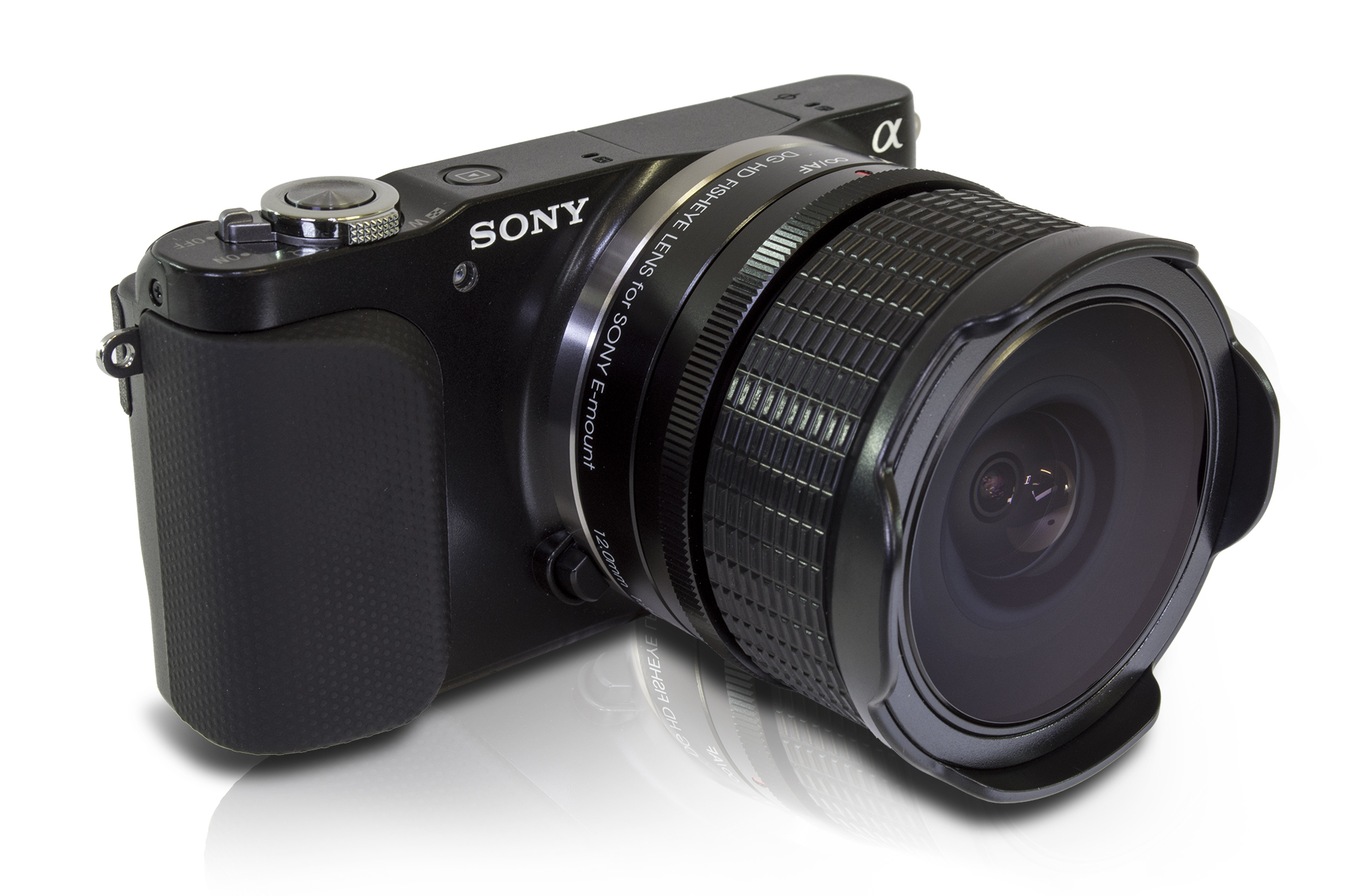 Opteka 9mm f/8 HDMC Fisheye Lens with Care Kit for Olympus PEN E