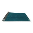thumbnail image 2 of Ahgly Company Indoor Round Abstract Light Blue Modern Area Rugs, 8' Round, 2 of 4