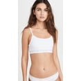 thumbnail image 2 of Calvin Klein Women's Ck One Cotton Unlined Bralette, White, XL, 2 of 6