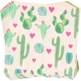thumbnail image 6 of Sparkle and Bash Cactus Birthday Party Decorations 169-Piece Dinnerware Set - Pink, Serves 24 - For Plant Party Decor & Napkins, 6 of 9