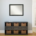 thumbnail image 2 of Amanti Art Rustic Pine Black Narrow Beveled Wood Wall Mirror 25.5 x 31.5 in., 2 of 5