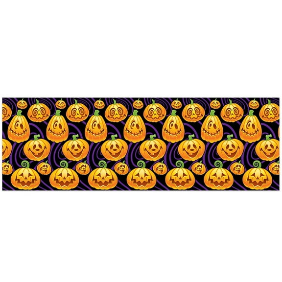 6 Pack Beistle Halloween Jack-O-Lantern Backdrop