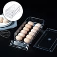 thumbnail image 4 of Soporte para huevos de dos pisos para refrigerador, contenedor de almacenamiento de huevos, bandejas para huevos para refrigerador de, 4 of 8