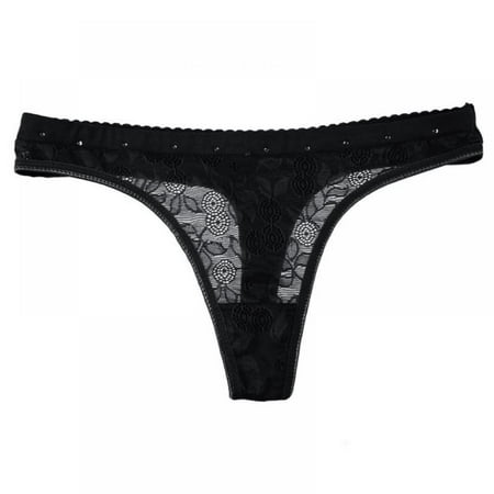 

Wuffmeow Lady Cotton Underwear Girls Underwear Brief Women Lace G-string