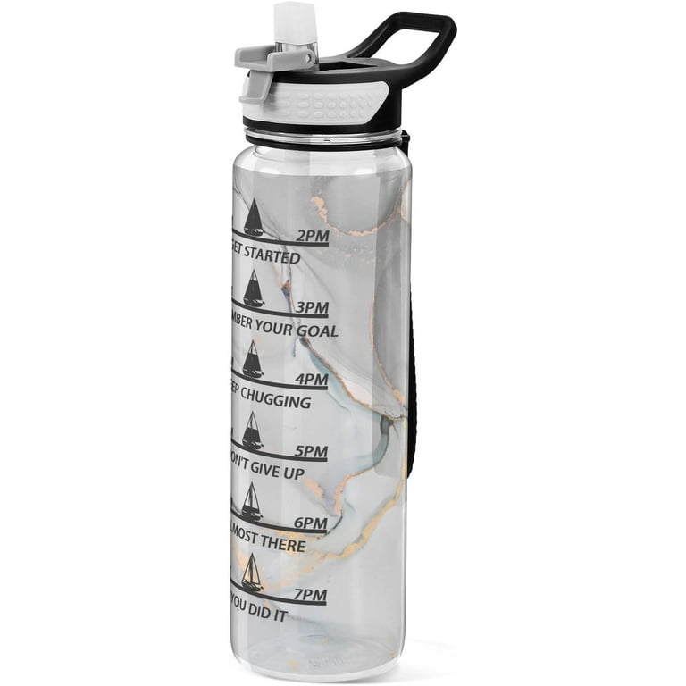 Big Water Bottle - Ocean Marble Big Water Bottle - Ocean Marble