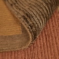 thumbnail image 5 of Feizy Keystone Transitional Color Block, Green/Brown/Orange, 4' x 6' Accent Rug Sheen Handmade Fade Resistant Mid-Century Modern Patchwork Floor Rug for Living room Bedroom, 5 of 8