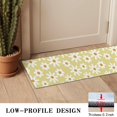 thumbnail image 3 of Beige Daisy Flower White Blooms Pattern Door Rugs,Washable Non Slip Door Mats Indoor,Decorative Door Mats,Entry Mat Indoor for Entrance,Bedroom,Kitchen,Bathroom,16"x47", 3 of 6