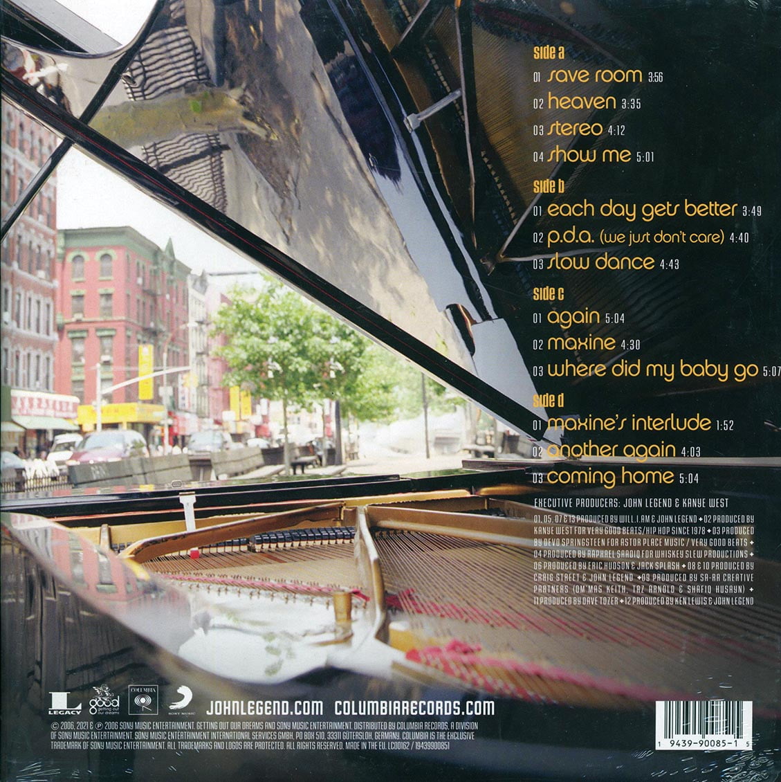 John Legend Once Again (RSD Exclusive, 150 Gram Vinyl, Colored Vinyl, Gold)  {2 Lp's) Vinyl
