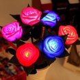 thumbnail image 6 of Romantic Rose Pattern Flashing LED Lamp for Room Garden Yard, 6 of 7