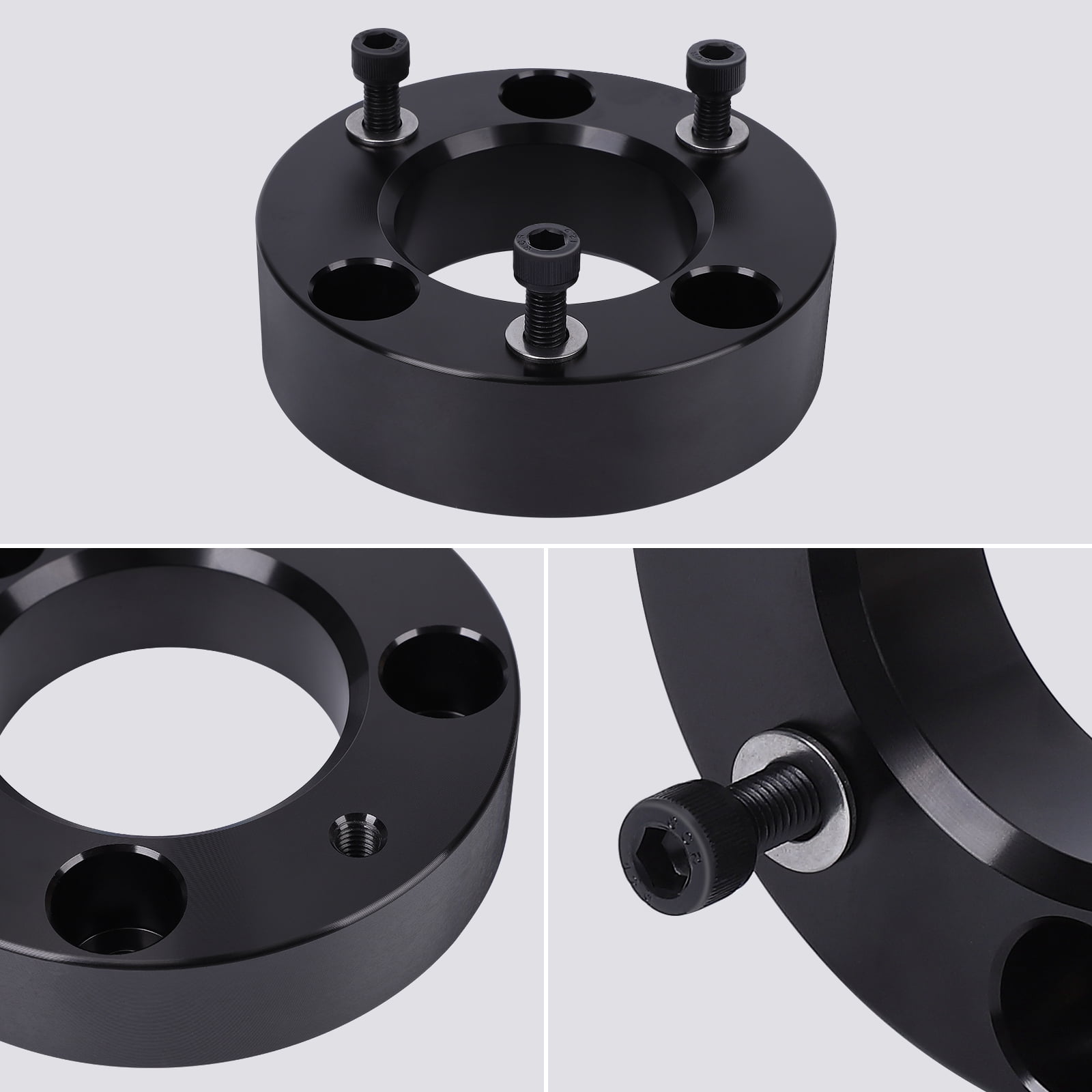 Simzone 2.5" F150 Leveling Lift Kits - 2.5 Inch Front Strut Spacer Suspension Lift Kit Lift Spacers for 2004-2022 Ford F150 2WD/4WD, 2003-2018 Ford Expedition, 2005-2008 Lincoln Mark LT base