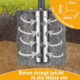 thumbnail image 4 of 4smile Umbrella Base - Stainless Steel In-Ground Umbrella Stand, 4 of 5