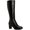 Black, variant on GIANI BERNINI Womens Black Slip Resistant Comfort Adonnys Round Toe Block Heel Zip-Up Leather Dress Boots 9.5 M