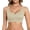Beige, variant on Bras for Women Full Coverage Wirefree No Underwire Everyda Wireless Padded Push Up Comfortable Bra
