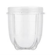OPKALL Juicer Cup Mug Clear Transparent Replacement Part Juicer Fruit Vegetable Squeezers Tool 250W Juicer Mixer Spare Part Household