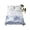 Blue, variant on Palm Trees Flat Sheet Only Twin Size, Soft Breathable Bed Top Sheets for Mattress, Blue Tropical Plants Summer Forest Scenery Luxury Bedding Flat Sheets for Home Hotel Bedroom Bed Protection