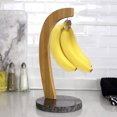 thumbnail image 3 of Home Basics Bamboo Banana Tree Holder With Black Granite Base, 5.5x5.5x11.6 Inches, 3 of 3