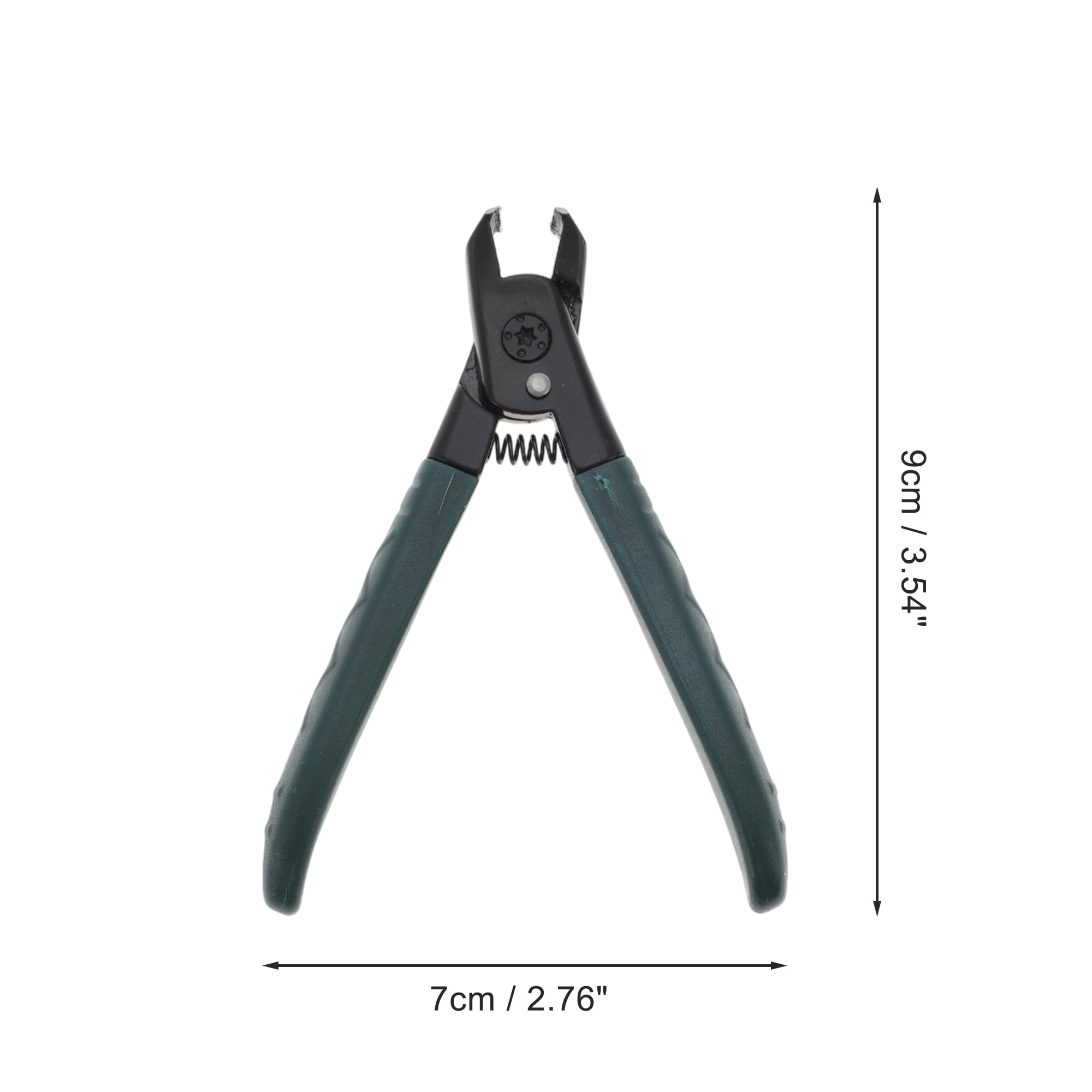 Unique Bargains Splash-proof Nail Clipper Kit for Women for Men 3-piece Set Blackish Green