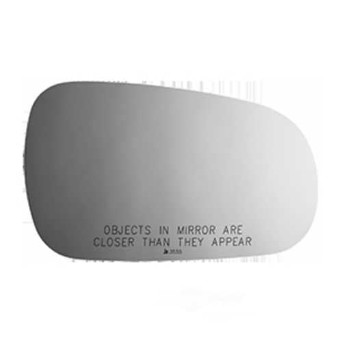 Burco Side View Mirror Replacement Glass - Clear Glass - 3555