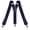 002 navy blue, variant on Reinforced Metal Clip Suspenders for Men, Adjustable Y-Back Elastic Braces Designed for Demanding Work Trousers and Formal Wedding Wear 3.5*115CM