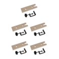 thumbnail image 2 of Maytalsory Bench Pin Clamp V Shape Slot Jewelers Jewelry Block Clip Making Workbench Style A 5Set, 2 of 6