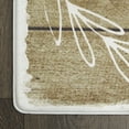thumbnail image 2 of Nicole Miller New York Kitchen Gather Anti-Fatigue Kitchen Mat, Brown/Ivory, 20"x39", 2 of 4