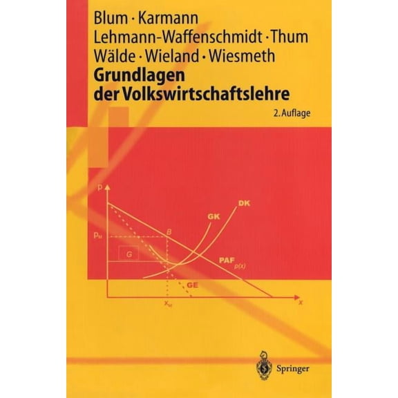 Springer-Lehrbuch Grundlagen Der Volkswirtschaftslehre, (Paperback)