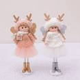 thumbnail image 4 of Christmas Angel Doll Merry Christmas Decor For Home 2021 Christmas Ornaments Xmas Tree Decor Gift New Year 2022 Navidad Noel, 4 of 5