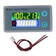 thumbnail image 2 of Probador De Voltaje De Capacidad De Batería, 10-100 V Amplia Compatibilidad Diseño Compacto Indicador De Energía De Batería Para Automóvil Para Baterías De Iones De Litio, 2 of 7