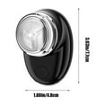thumbnail image 3 of Momihoom Electric Mini Travel Shaver for Men - Pocket Size Washable Electronic Razor - Mens Rechargeable Portable Cordless Shaving Face Beard - Wet & Dry Rotary Electrical Shave, 3 of 8