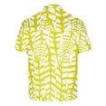 thumbnail image 4 of Teissuly Men's Casual Gradient Short Sleeved Lapel Button Up T-shirt Top, 4 of 5