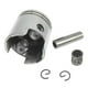 thumbnail image 2 of Cojinetes Plateados Del Pasador Del Pistón Del Juego Del Cilindro Y Del Pistón para El Motor Motorizado de 2 Tiempos 80cc Macarena Kits de aros de pistón de 47 mm, 2 of 8