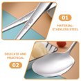 thumbnail image 3 of Qnmwood Stainless Steel Serving Spoon Set - 2 Large Spoons, 3 of 6
