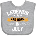 thumbnail image 3 of Inktastic legends are born in july Boys or Girls Baby Bib, 3 of 4