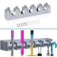 thumbnail image 1 of Broom Holder and Garden Tool Garage Organizer $ Wall Mounted Organizer Kitchen Organizer $ Home Fixed Kitchen Tool Storage Rack Mop Holder, 1 of 6