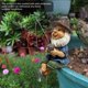 thumbnail image 5 of Adorno de jardín al aire libre, estatua de gnomo de pesca, figura de resina, escultura enana para decoraciones de estanque, césped y patio, 5 of 7