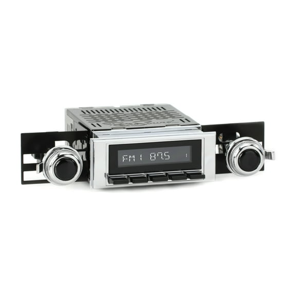 RetroRadio Compatible with 1969 Pontiac Firebird Features Include Bluetooth, AUX, AM/FM LACB-M1-113-53-73PT