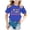 bleu, variante sur sertiohcv T-Shirts en Coton pour Filles/tout-Petits Col Ras du Cou T-Shirt pour Enfants Manches Mi-Longues Col Rond Impression de Dessins Animés T-Shirt à Manches Courtes Rose Vif Taille pour 9-10 Ans