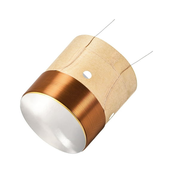 Unique Bargains 35.5mm 1.5' Woofer Voice Coil 2 Layer Round Copper Wire Bass Speaker Audio Replacement