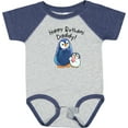 thumbnail image 3 of Inktastic Happy Birthday, Daddy Cute Penguins Boys or Girls Baby Bodysuit, 3 of 5
