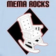 thumbnail image 2 of CafePress - Mema Rocks Infant Bodysuit - Baby Light Bodysuit, Size Newborn - 24 Months, 2 of 4
