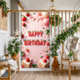 thumbnail image 6 of Colorful Design Banner Strawberry Theme Cake Decoration Party Prop for Birthday Celebration Kids Event Indoor Decoration, 6 of 7