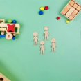 thumbnail image 4 of 100pcs Unfinished Cutouts for Crafting Creative DIY Hand-painted Figure Cutouts for Kindergarten Home School and Party Decorations, 4 of 4